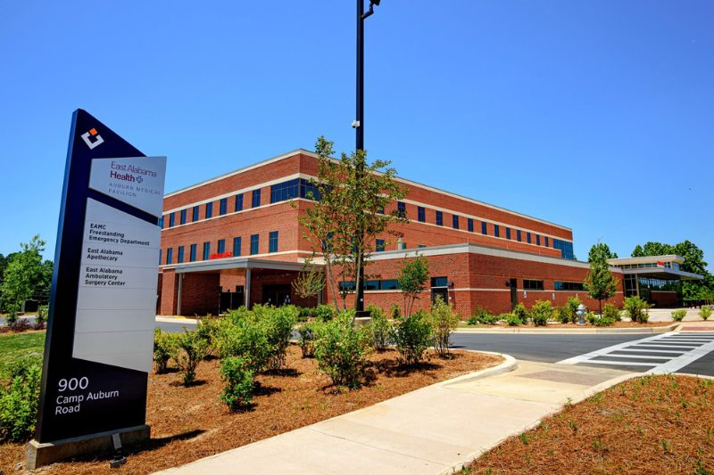 Living in Auburn, Alabama, you will have two ER facilities to visit. this is one of them. East Alabama Medical Center's new stand alone ER