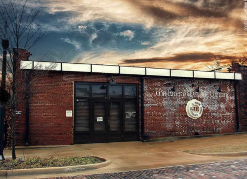 Exterior shot of John Emerald Distilling Company