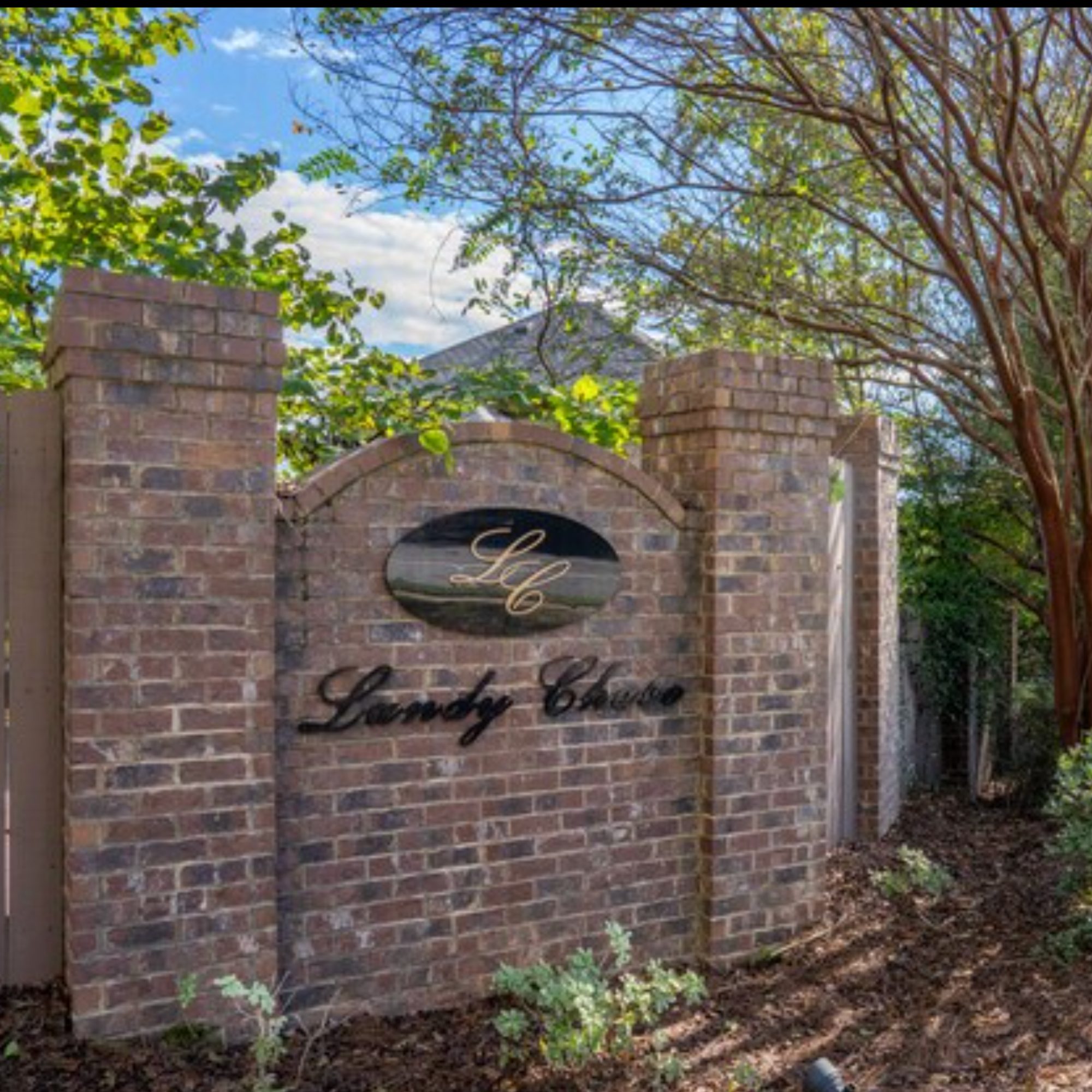 Lundy Chase neighborhood in Auburn Alabama featuring newer construction homes and residential streets
